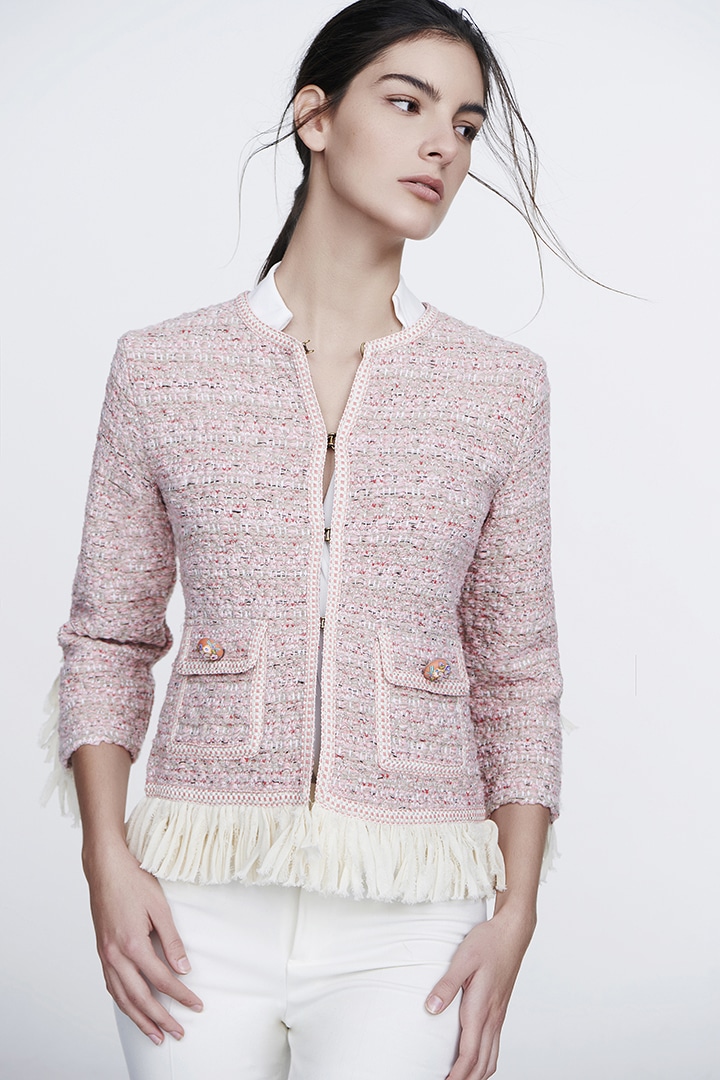 Pink Tweeted Jacket Greta | The Extreme Collection USA
