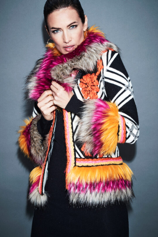 Chaqueta Corta Pelo Ecológico Blanche