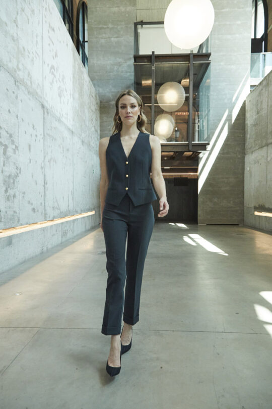 Navy Atelier Vest