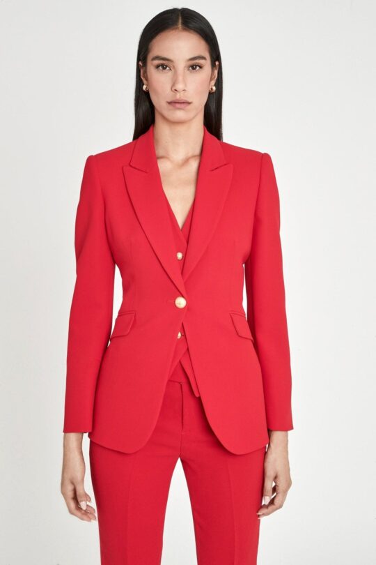 Paris Red Blazer