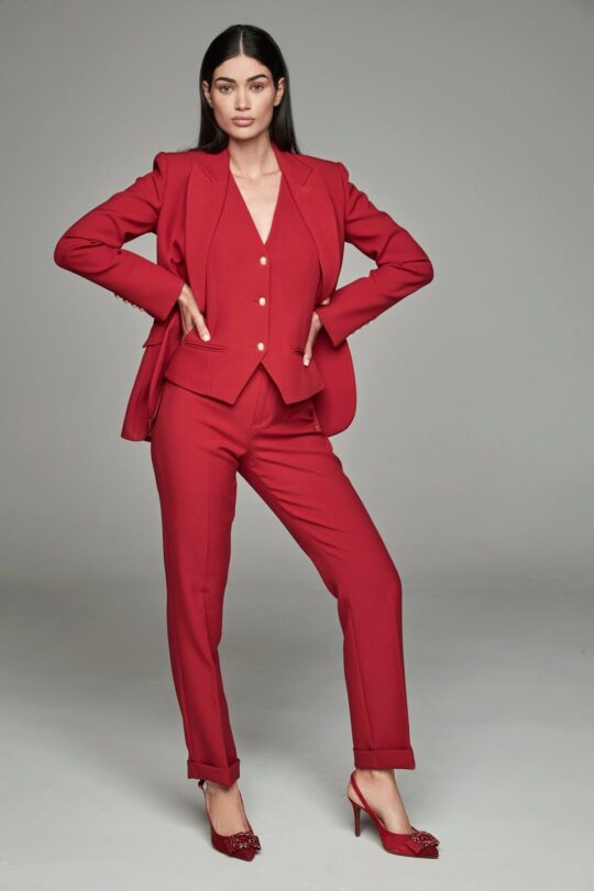 Paris Red Blazer