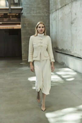 ジャケット ETMON CutOff Pocket Tweed Jacket, Ivory MUSINSA | ETMON Cut-Off Pocket Tweed Jacket, Ivory