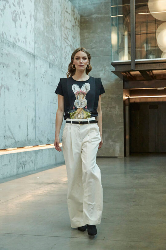 Black Fabergé T-Shirt