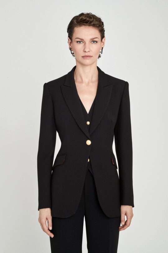 Paris Jet Black Blazer