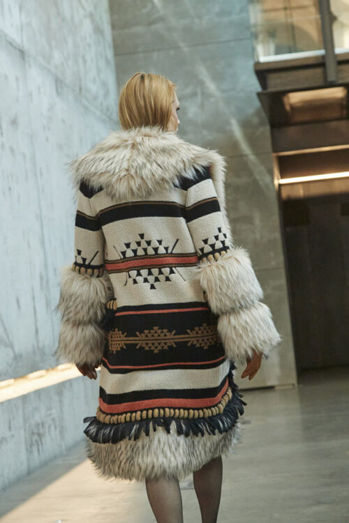 Tatum Alpaca and Merino Long Coat | The Extreme Collection USA