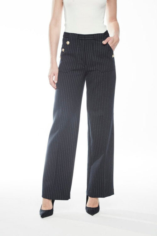 Atelier Navy Diplomatic Stripe Pants Atelier Navy Diplomatic Stripe Pants