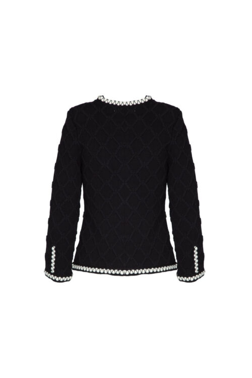 Gaja Black Tweed Jacket | The Extreme Collection USA