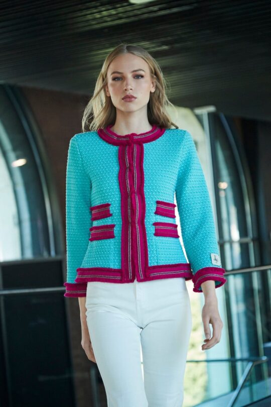 Coty Green Knit Jacket