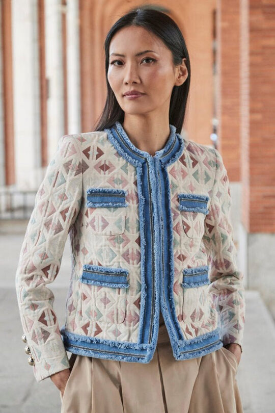 Gaetan Jacquard Knit Jacket