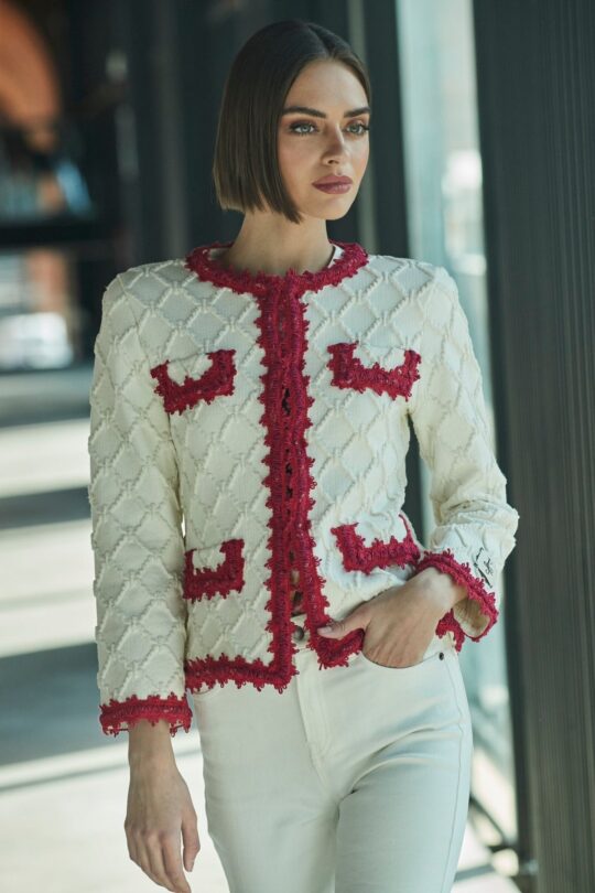 Croix Raw Knit Jacket