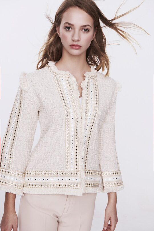 Beige Chanel Jacket Belen