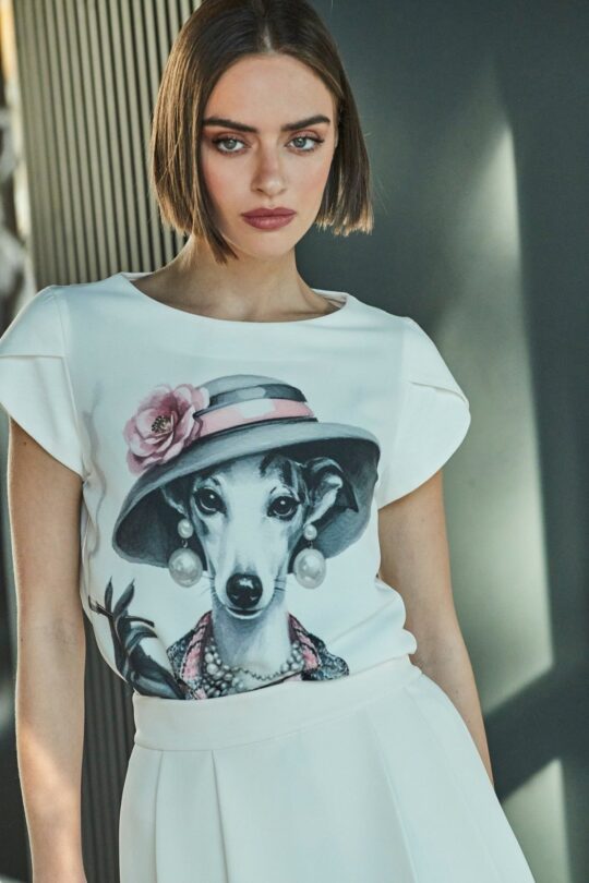 White Camellia T-Shirt