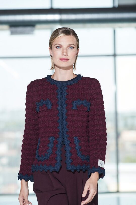 Merlot Violette Short Jacket