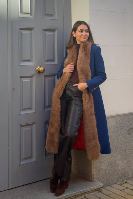Sapphire Cosette Long Coat