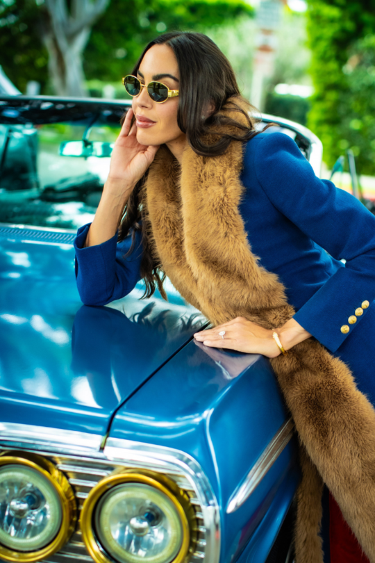 Sapphire Cosette Long Coat