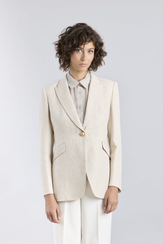 Sofia Women's Linen Blazer - Limited Edition