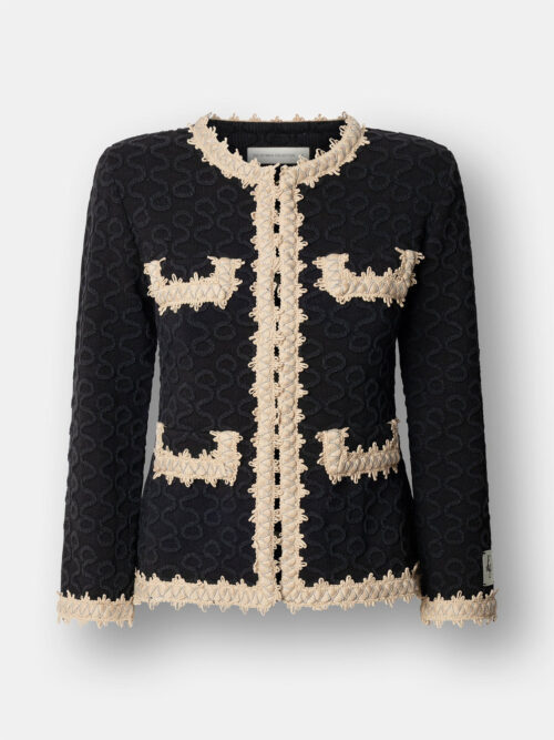 Embossed Knit Jacket Women | The Extreme Collection USA