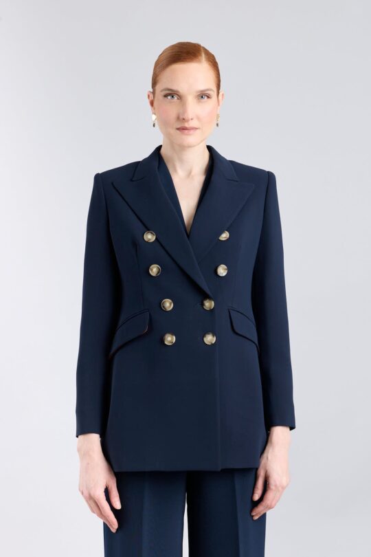 Lafayette Double-Breasted Navy Blazer - Limited Edition