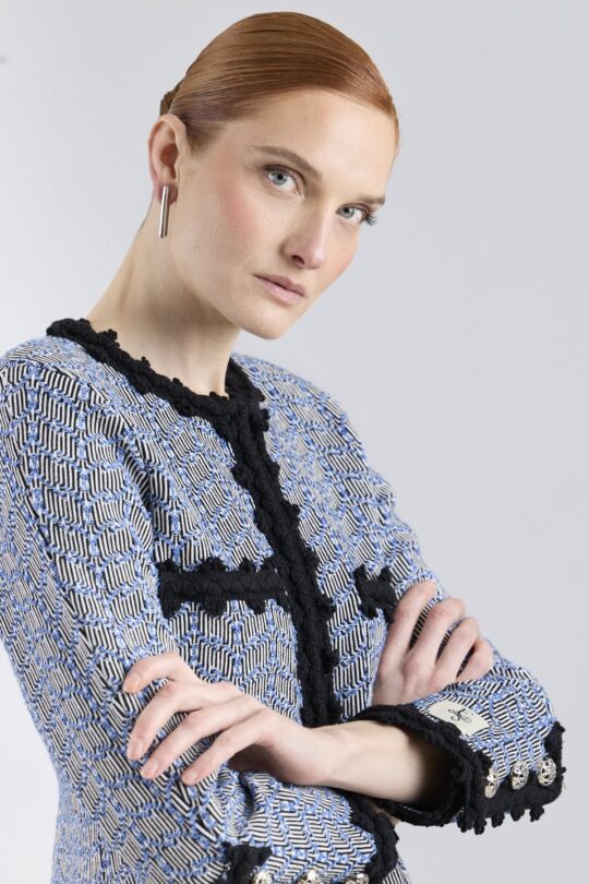 Giordana Metallic Blue Lady Jacket - Limited Edition