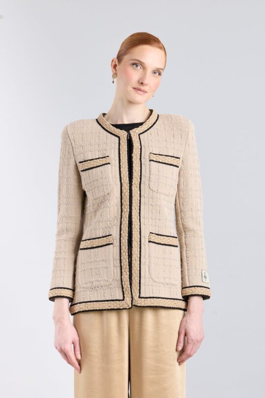 Prince Tweed-Knit Structured Jacket - Limited Edition