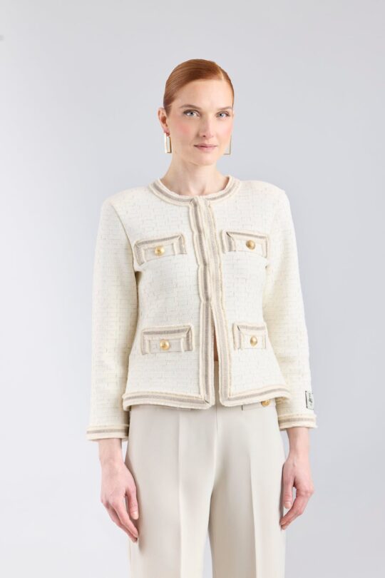 Cameron Cropped Structured Jacket - Limited Edition