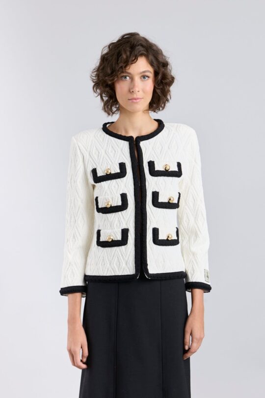 Bianca Two-Tone Structured Jacket - Limited Edition