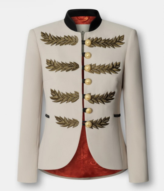 Military Blazer Renata Love Gold