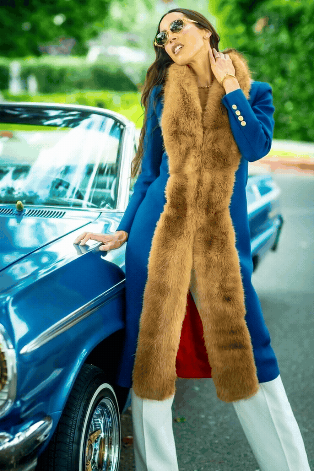 Sapphire Cosette Long Coat