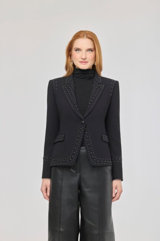 Blazer Rock Star Negro Studded