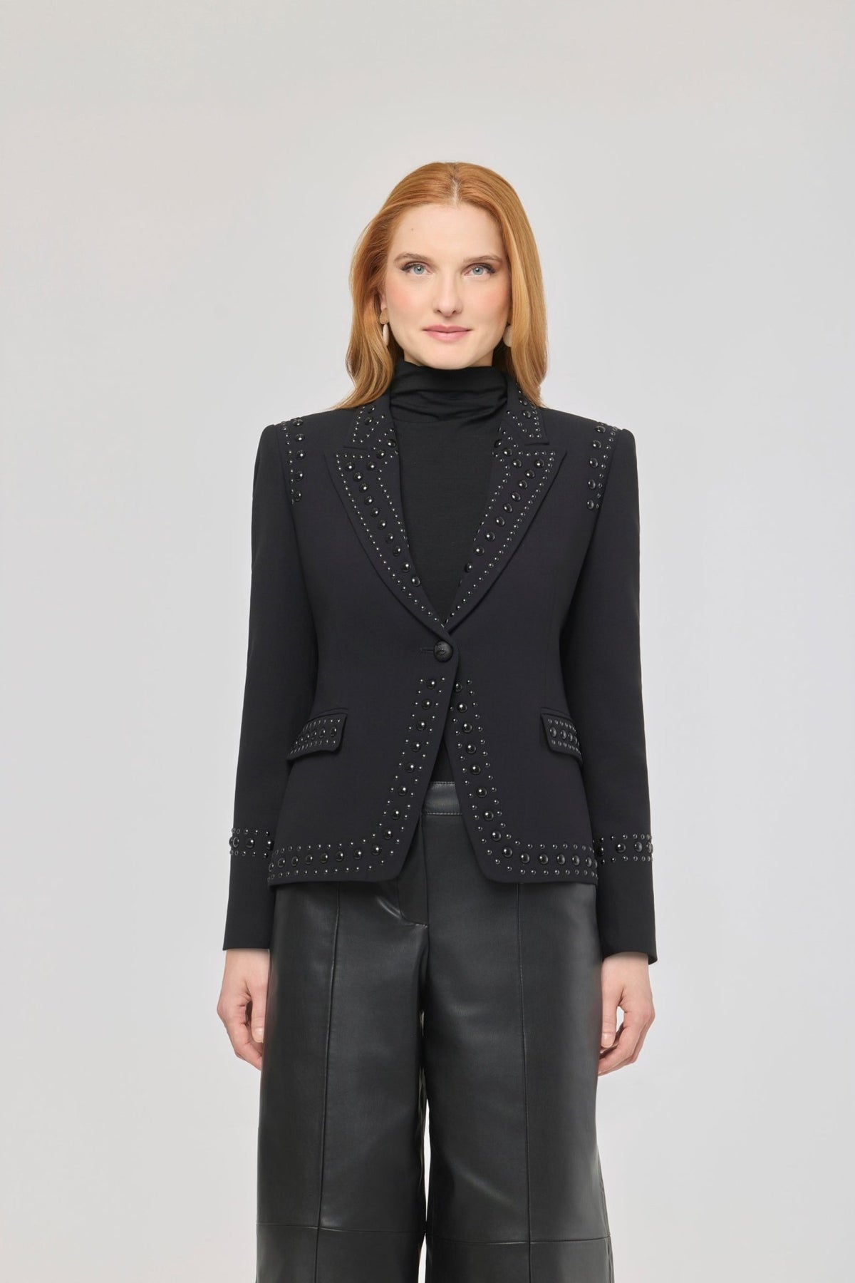 Black Rock Star Studded Blazer – Limited Edition