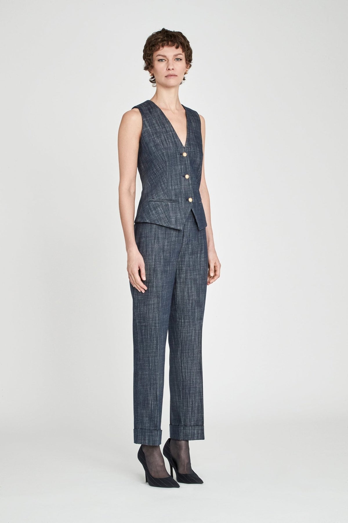 Atelier Denim Milan Vest - thumbnail 7