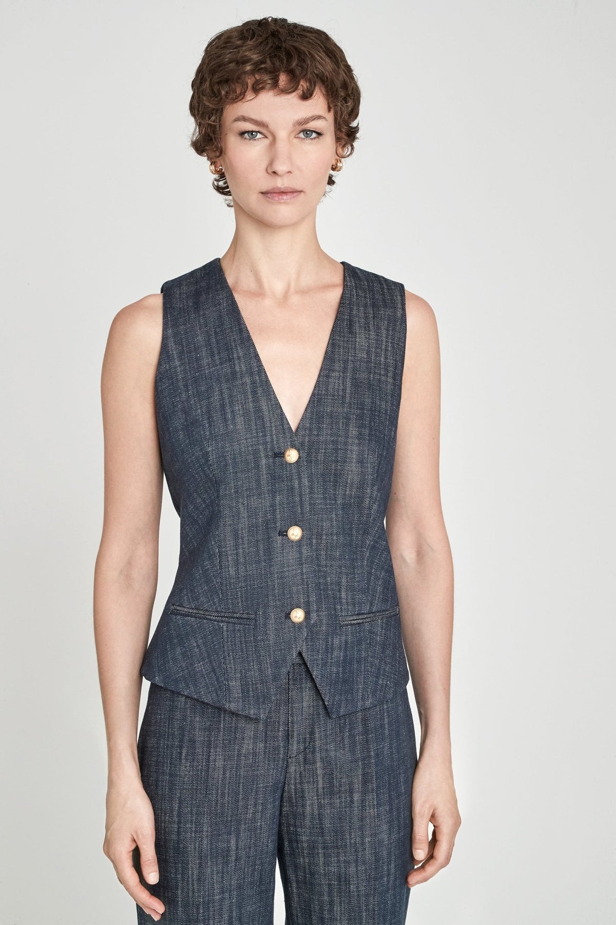 Atelier Denim Milan Vest - thumbnail 5