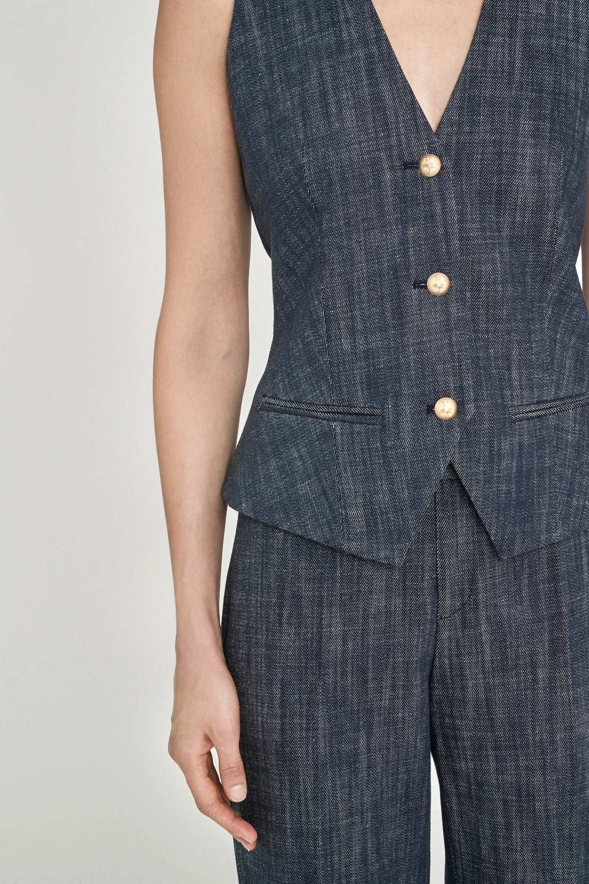 Atelier Denim Milan Vest - thumbnail 4