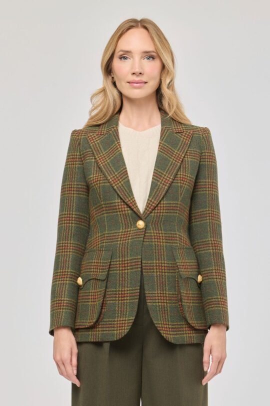 Grant Plaid Wool Blazer - Limited Edition